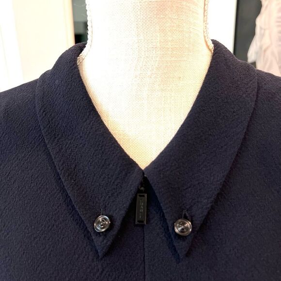 CHANEL Navy Back Cutout Dress - Picture 6 of 13